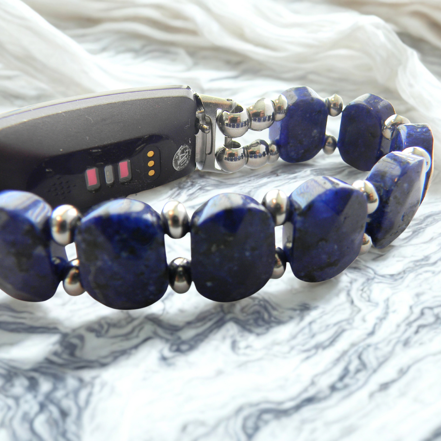Lapis Lazuli Watch Band for FitBit Inspire 3
