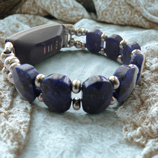 Lapis Lazuli Watch Band for FitBit Inspire 3