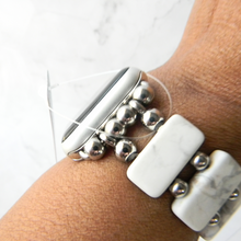 Load image into Gallery viewer, Matte Howlite Smartwatch Band for Apple
