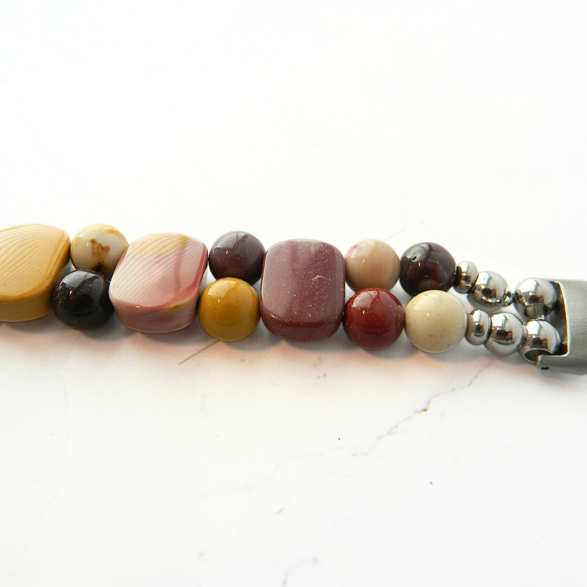 Mookaite Jasper Watch Band for Fitbit Inspire 3 Watch