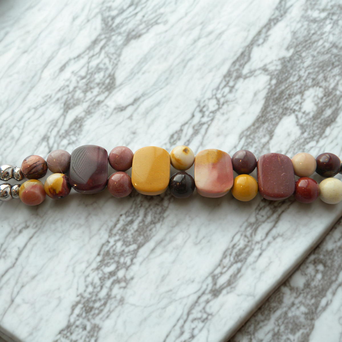 Mookaite Jasper Watch Band for Fitbit Inspire 3 Watch