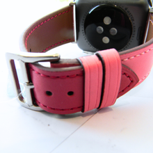 Load image into Gallery viewer, Leather Watch Bands Made for Apple Watch - Two Tone Bands
