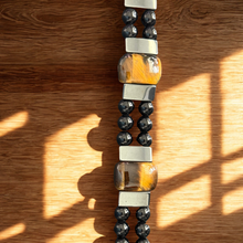 Load image into Gallery viewer, Tiger’s Eye, Hematite &amp; Onyx Smartwatch Band fits Apple Watch
