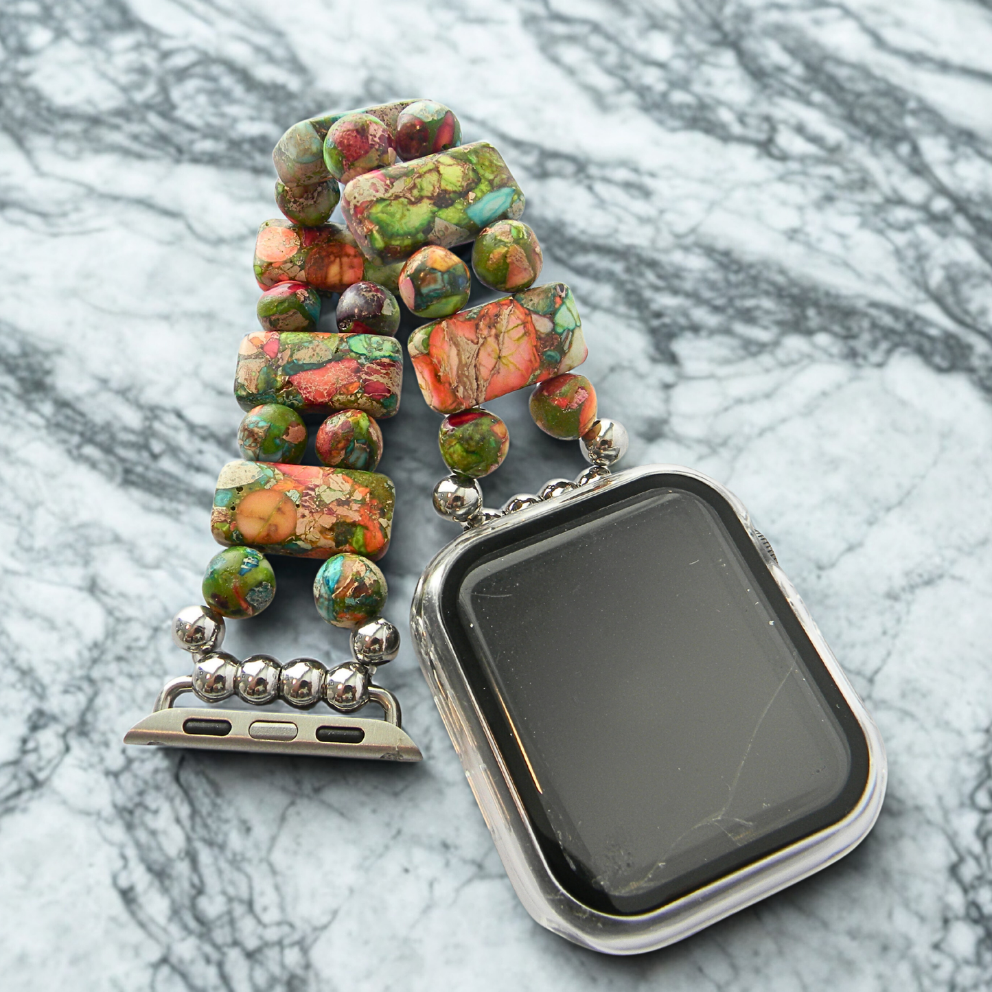 Variscite Sea Sediment Bright-Watch Band for Apple
