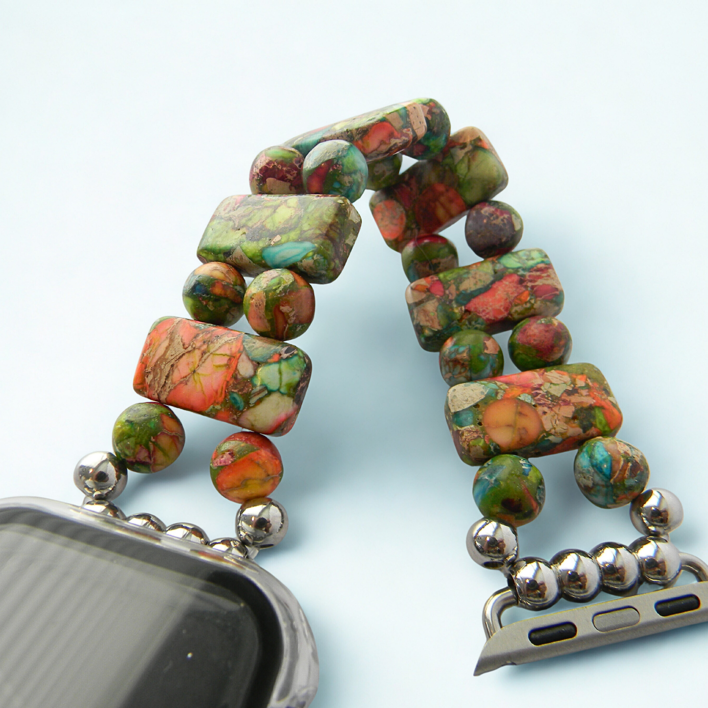 Variscite Sea Sediment Bright-Watch Band for Apple
