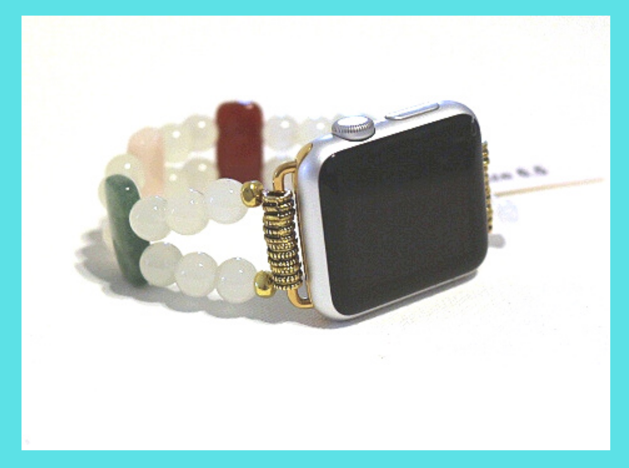 Multi Gemstone Band for Apple Watch – SL Jewelry Designs