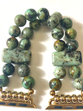 Load image into Gallery viewer, African Turquoise Bracelet Watch Band for Apple Watch
