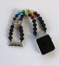 Load image into Gallery viewer, 7 Chakra Bracelet Watch Band for Apple Watch, Yoga Bracelet Apple Watch
