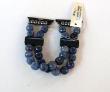Load image into Gallery viewer, Dumortierite Gemstone Bracelet Watch Band for Apple Watch
