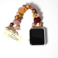 Load image into Gallery viewer, Watch Band for Apple Watch, Mookaite Jasper Band
