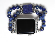 Load image into Gallery viewer, Lapis Lazuli Square Bracelet Watch Band for Apple Watch

