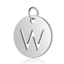 Load image into Gallery viewer, Charm - Initial - W
