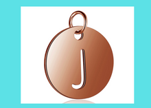 Load image into Gallery viewer, Charm - Initial - J
