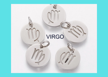 Load image into Gallery viewer, Charm - Zodiac - VIRGO
