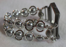 Load image into Gallery viewer, FITBIT Blaze Watch Band, Silver Ovals and Silver Beads
