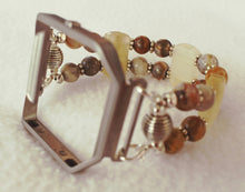 Load image into Gallery viewer, FITBIT Blaze Watch Band, Crazy Agate and Yellow Agate
