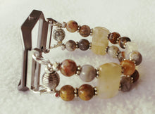 Load image into Gallery viewer, FITBIT Blaze Watch Band, Crazy Agate and Yellow Agate
