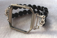 Load image into Gallery viewer, FITBIT Blaze Watch Band, Black Beads Watch Band
