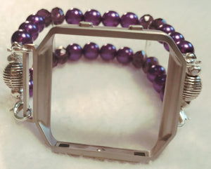 FITBIT Blaze Watch Band, Purple Pearls