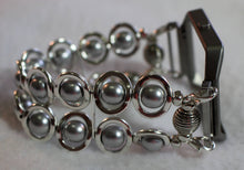 Load image into Gallery viewer, FITBIT Blaze Watch Band, Silver Ovals and Silver Beads

