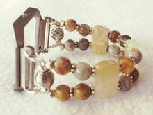 Load image into Gallery viewer, FITBIT Blaze Watch Band, Crazy Agate and Yellow Agate
