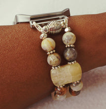 Load image into Gallery viewer, FITBIT Blaze Watch Band, Crazy Agate and Yellow Agate
