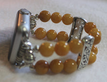 Load image into Gallery viewer, Watch Band for Apple Watch Natural Yellow Jade
