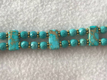 Load image into Gallery viewer, Watch Band for Apple Watch, Aqua Jasper and Turquoise
