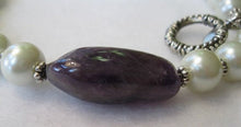 Load image into Gallery viewer, Amethyst and Pearls Necklace
