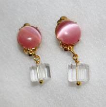 Load image into Gallery viewer, Clip On Earrings Pink Gold Clip On Earrings
